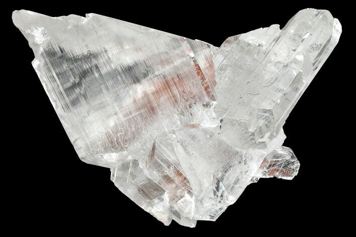 Glassy Selenite Crystal Cluster - Naica Mine, Mexico #372184